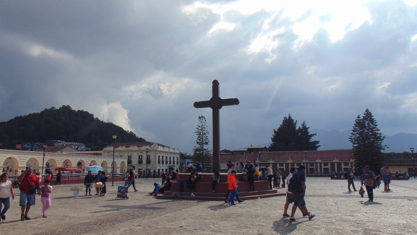 Meeting point for the free walking tour San Cristobal Mexico